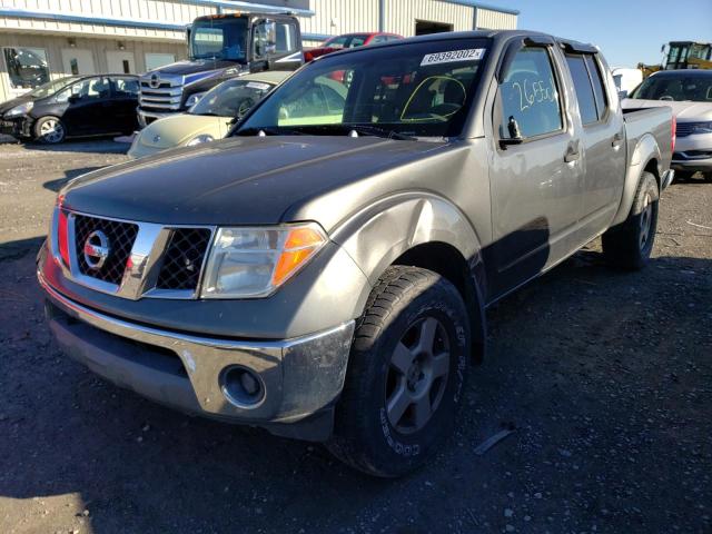 1N6AD07W85C420899 - 2005 NISSAN FRONTIER CREW CAB LE CHARCOAL photo 1