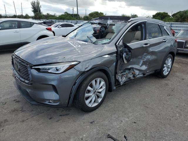 3PCAJ5M13KF106464 - 2019 INFINITI QX50 ESSENTIAL GRAY photo 1