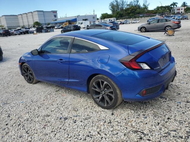 2HGFC4B88LH302732 - 2020 HONDA CIVIC SPORT BLUE photo 2