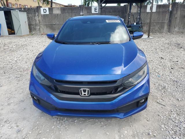 2HGFC4B88LH302732 - 2020 HONDA CIVIC SPORT BLUE photo 5