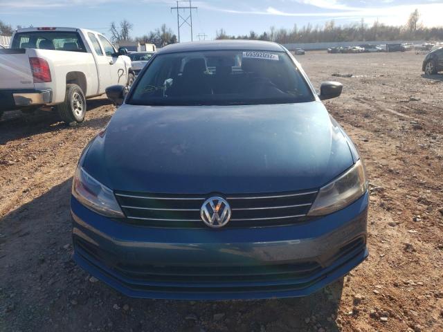 3VW2K7AJ4FM329578 - 2015 VOLKSWAGEN JETTA BASE 蓝色 照片 5
