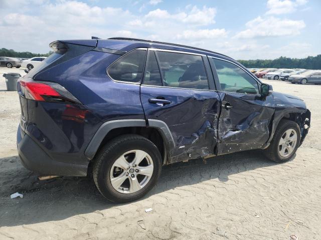 2T3RWRFV6LW076576 - 2020 TOYOTA RAV4 XLE BLUE photo 3