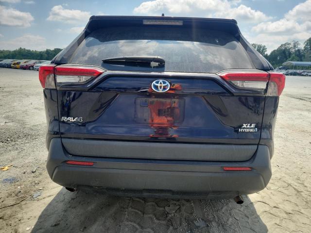 2T3RWRFV6LW076576 - 2020 TOYOTA RAV4 XLE BLUE photo 6