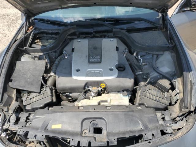 JN1CV6APXCM936964 - 2012 INFINITI G37 BASE SILVER photo 11