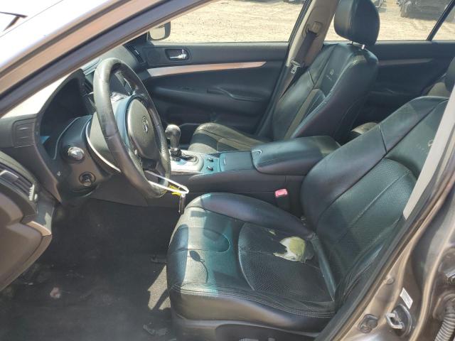 JN1CV6APXCM936964 - 2012 INFINITI G37 BASE SILVER photo 7