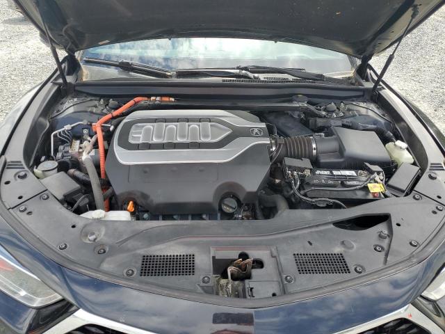 JH4KC2F91JC000122 - 2018 ACURA RLX SPORT HYBRID ADVANCE BLACK photo 11