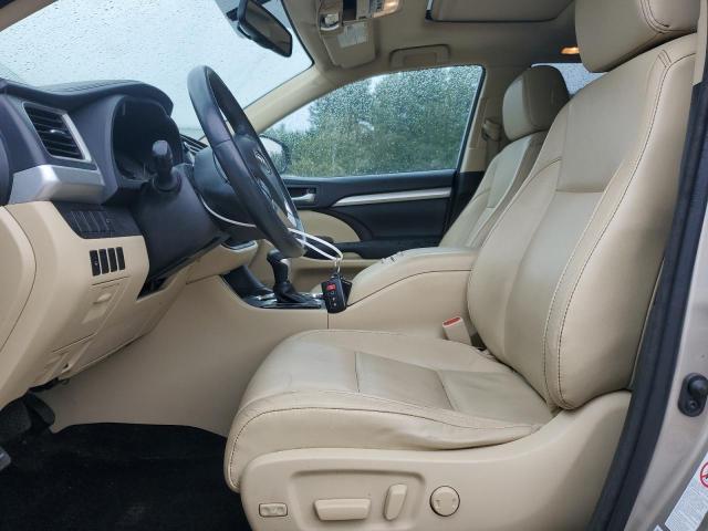 5TDJKRFH1FS223881 - 2015 TOYOTA HIGHLANDER XLE 奶油色 照片 7