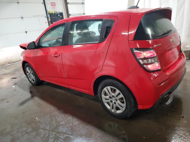 1G1JG6SB4L4128247 - 2020 CHEVROLET SONIC Կարմիր լուսանկար 2