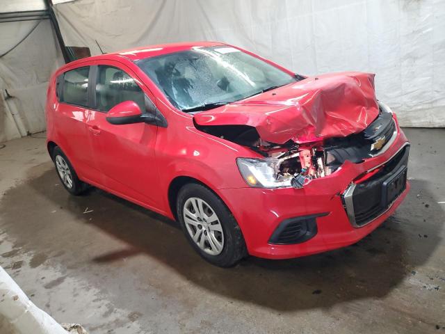 1G1JG6SB4L4128247 - 2020 CHEVROLET SONIC Կարմիր լուսանկար 4