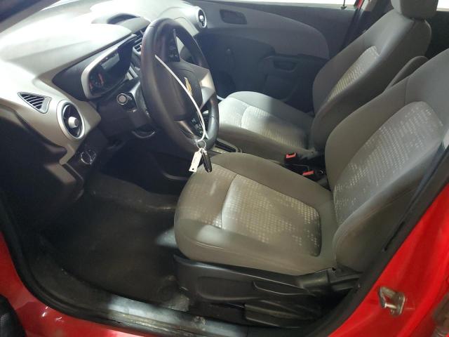 1G1JG6SB4L4128247 - 2020 CHEVROLET SONIC Կարմիր լուսանկար 7