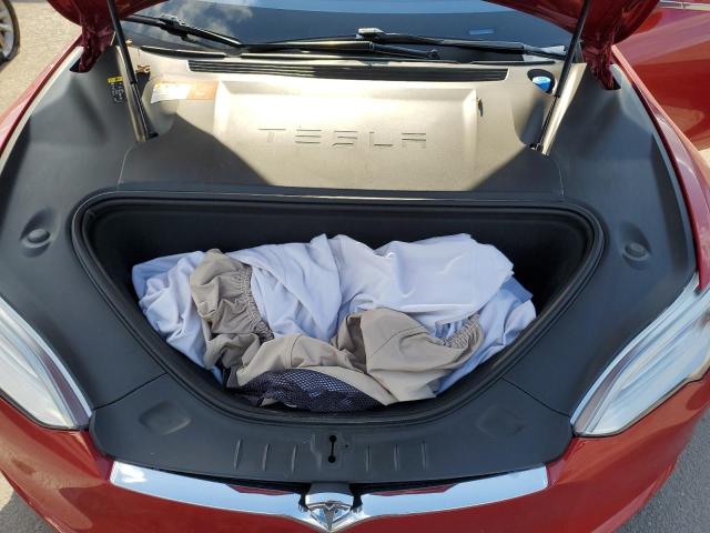 5YJSA1E16HF228546 - 2017 TESLA MODEL S წითელი ფოტო 11