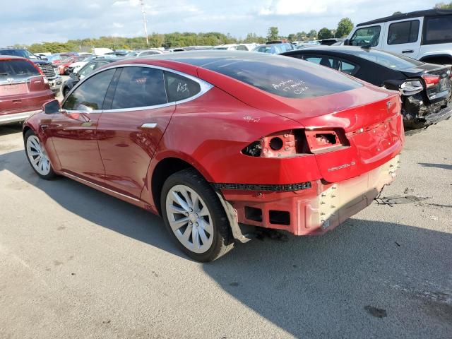 5YJSA1E16HF228546 - 2017 TESLA MODEL S წითელი ფოტო 2