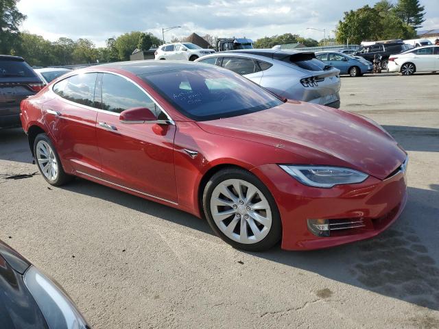 5YJSA1E16HF228546 - 2017 TESLA MODEL S წითელი ფოტო 4