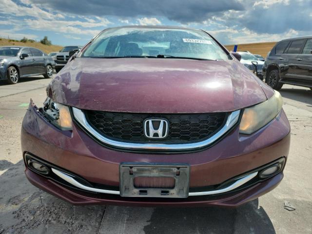 2HGFB2F9XFH549863 - 2015 HONDA CIVIC EXL 栗色 照片 5