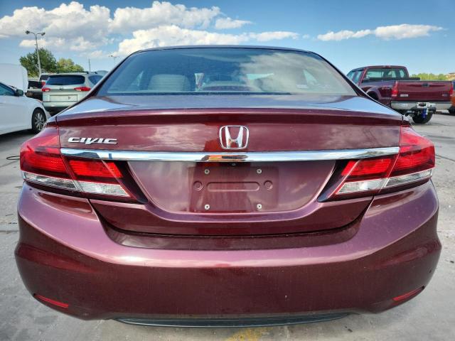 2HGFB2F9XFH549863 - 2015 HONDA CIVIC EXL 栗色 照片 6