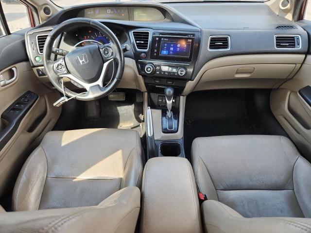 2HGFB2F9XFH549863 - 2015 HONDA CIVIC EXL 栗色 照片 8