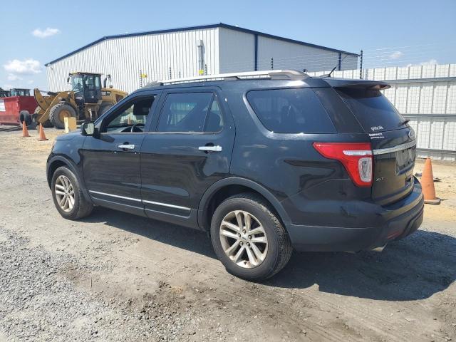 1FMHK8D89CGA11324 - 2012 FORD EXPLORER XLT BLACK photo 2