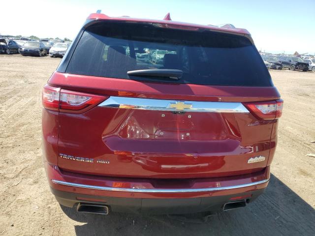 1GNEVKKW6JJ101504 - 2018 CHEVROLET TRAVERSE HIGH COUNTRY RED photo 6