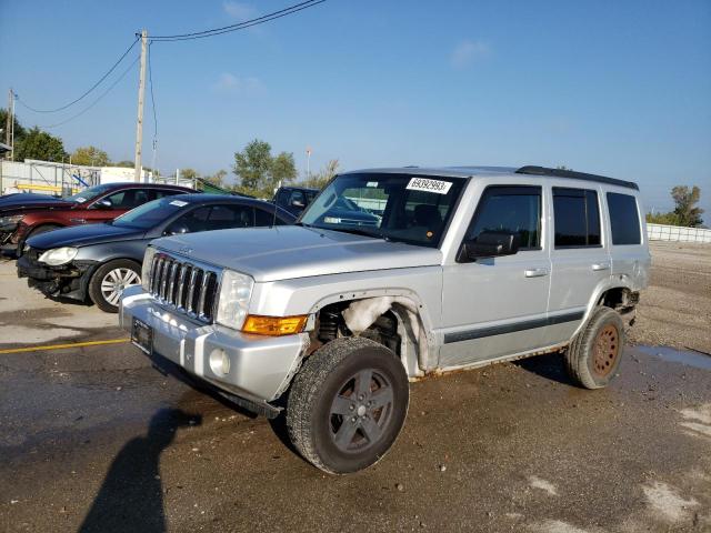 1J8HG48K38C135326 - 2008 JEEP COMMANDER SPORT ვერცხლისფერი ფოტო 1