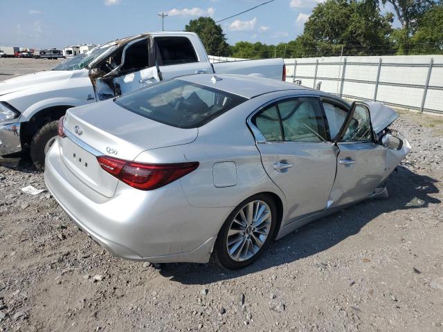 JN1EV7AR3KM557688 - 2019 INFINITI Q50 LUXE 银色 照片 3