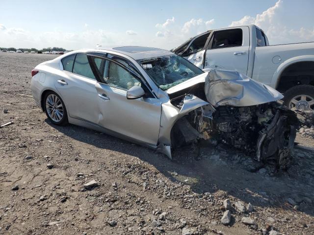 JN1EV7AR3KM557688 - 2019 INFINITI Q50 LUXE 银色 照片 4