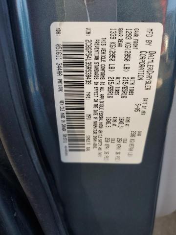 2C8GP54L35R538439 - 2005 CHRYSLER TOWN & COU TOURING მწვანე ფოტო 14