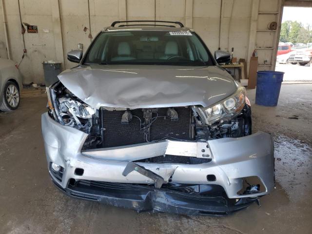 5TDKKRFH6FS075621 - 2015 TOYOTA HIGHLANDER XLE Արծաթագույն լուսանկար 5