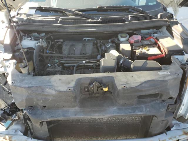 1FM5K8B82FGA87705 - 2015 FORD EXPLORER WHITE photo 12