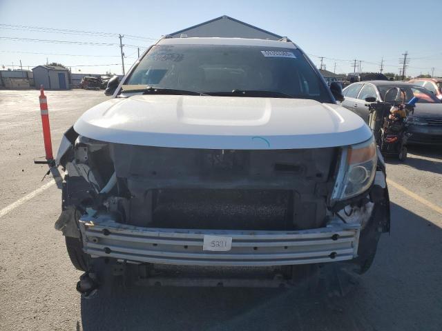 1FM5K8B82FGA87705 - 2015 FORD EXPLORER WHITE photo 5