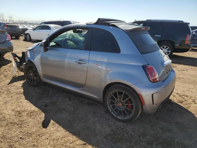 3C3CFFJH2JT420807 - 2018 FIAT 500 ABARTH GRAY photo 2