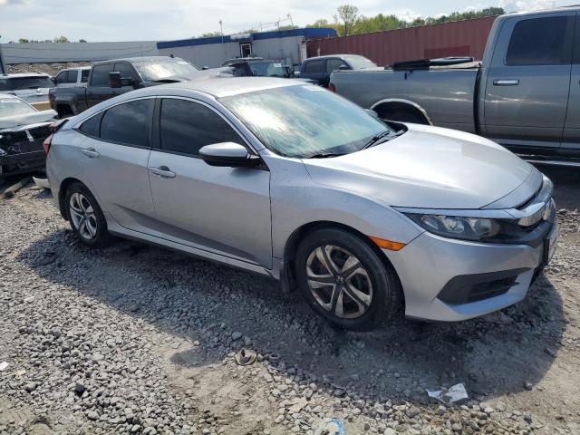 19XFC2F55JE027722 - 2018 HONDA CIVIC LX SILVER photo 4