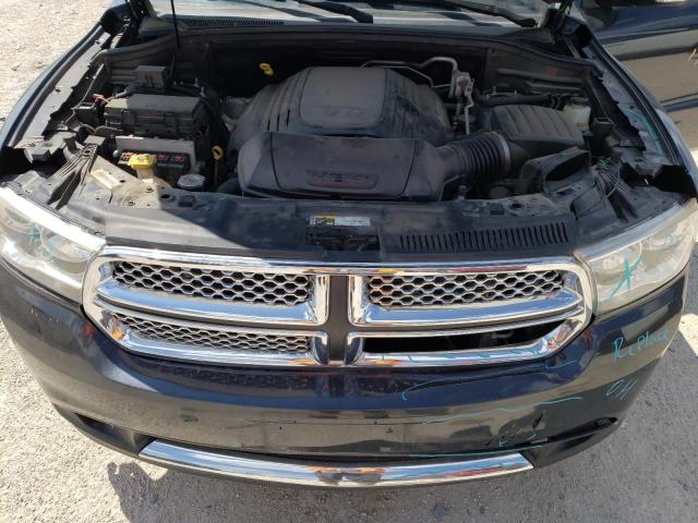 1C4SDHET1DC679408 - 2013 DODGE DURANGO CITADEL BLACK photo 12