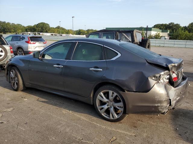 JN1BY1ARXDM604015 - 2013 INFINITI M37 X GRAY photo 2