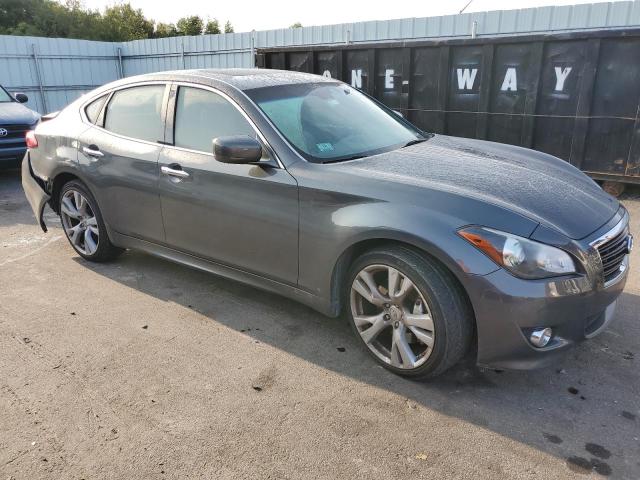 JN1BY1ARXDM604015 - 2013 INFINITI M37 X GRAY photo 4