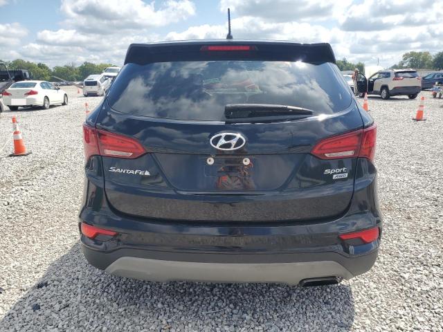 5XYZTDLB8JG541733 - 2018 HYUNDAI SANTA FE SPORT შავი ფოტო 6
