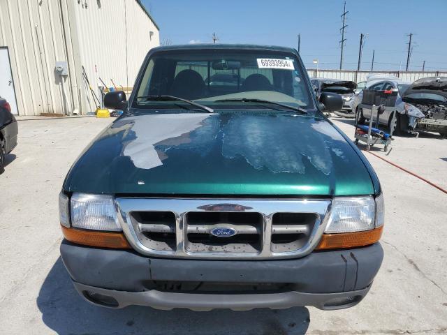 1FTZR15X7YPA23366 - 2000 FORD RANGER SUPER CAB GREEN photo 5