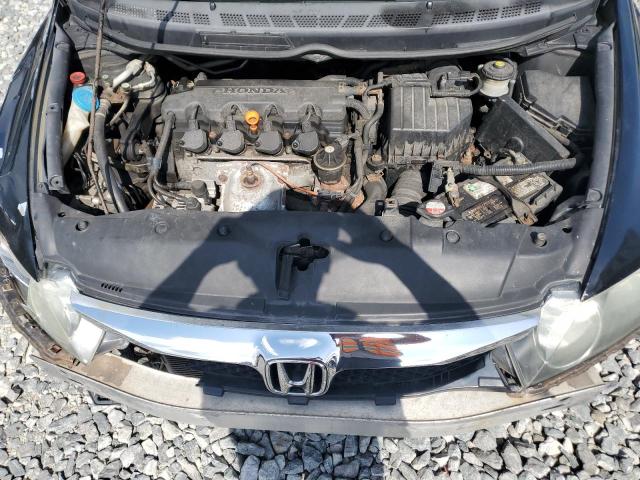 2HGFA165X9H341626 - 2009 HONDA CIVIC LX BLACK photo 11