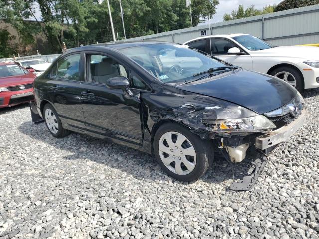 2HGFA165X9H341626 - 2009 HONDA CIVIC LX BLACK photo 4