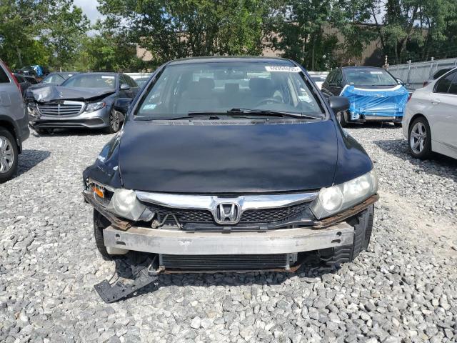 2HGFA165X9H341626 - 2009 HONDA CIVIC LX BLACK photo 5