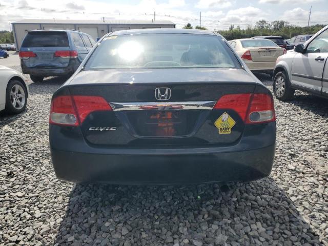 2HGFA165X9H341626 - 2009 HONDA CIVIC LX BLACK photo 6