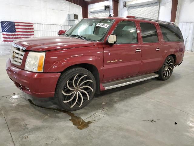 3GYFK66NX6G110532 - 2006 CADILLAC ESCALADE ESV MAROON photo 1