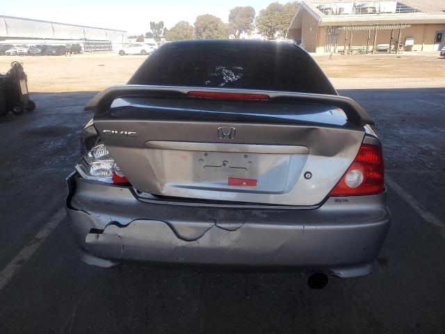 1HGEM21985L034844 - 2005 HONDA CIVIC EX GRAY photo 6