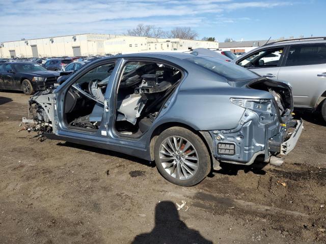 JN1EV7AR2JM444880 - 2018 INFINITI Q50 LUXE Մոխրագույն լուսանկար 3