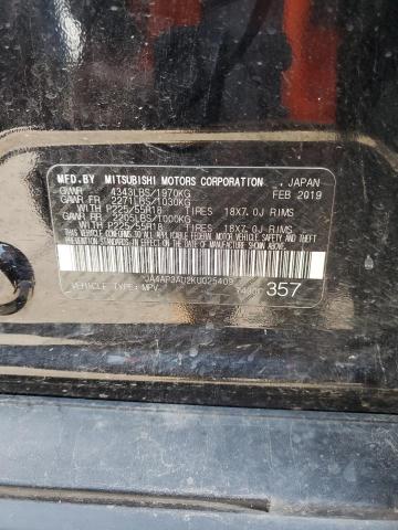 JA4AP3AU2KU025409 - 2019 MITSUBISHI OUTLANDER ES BLACK photo 14
