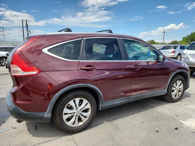 5J6RM4H76EL021343 - 2014 HONDA CR-V EXL 栗色 照片 3