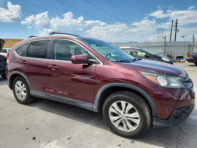 5J6RM4H76EL021343 - 2014 HONDA CR-V EXL 栗色 照片 4