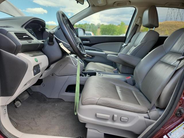 5J6RM4H76EL021343 - 2014 HONDA CR-V EXL 栗色 照片 7