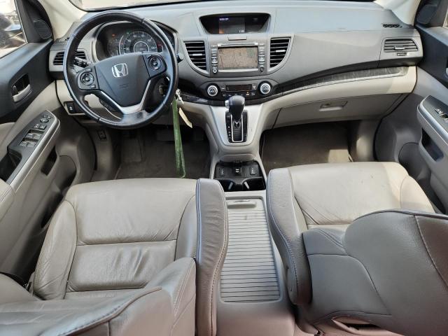 5J6RM4H76EL021343 - 2014 HONDA CR-V EXL 栗色 照片 8