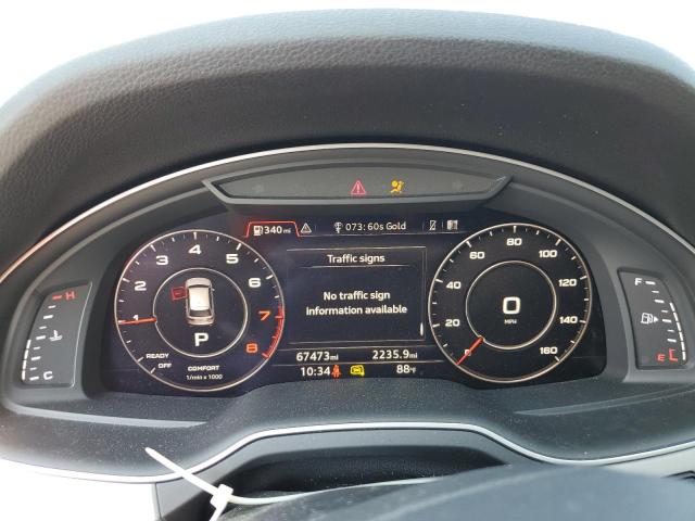 WA1LHAF71KD045860 - 2019 AUDI Q7 PREMIUM PLUS Beyaz fotoğraf 9