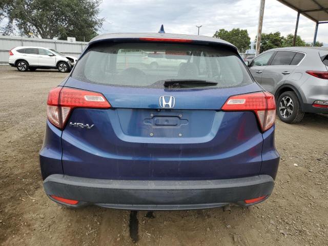 3CZRU5H38GM717724 - 2016 HONDA HR-V LX BLUE photo 6